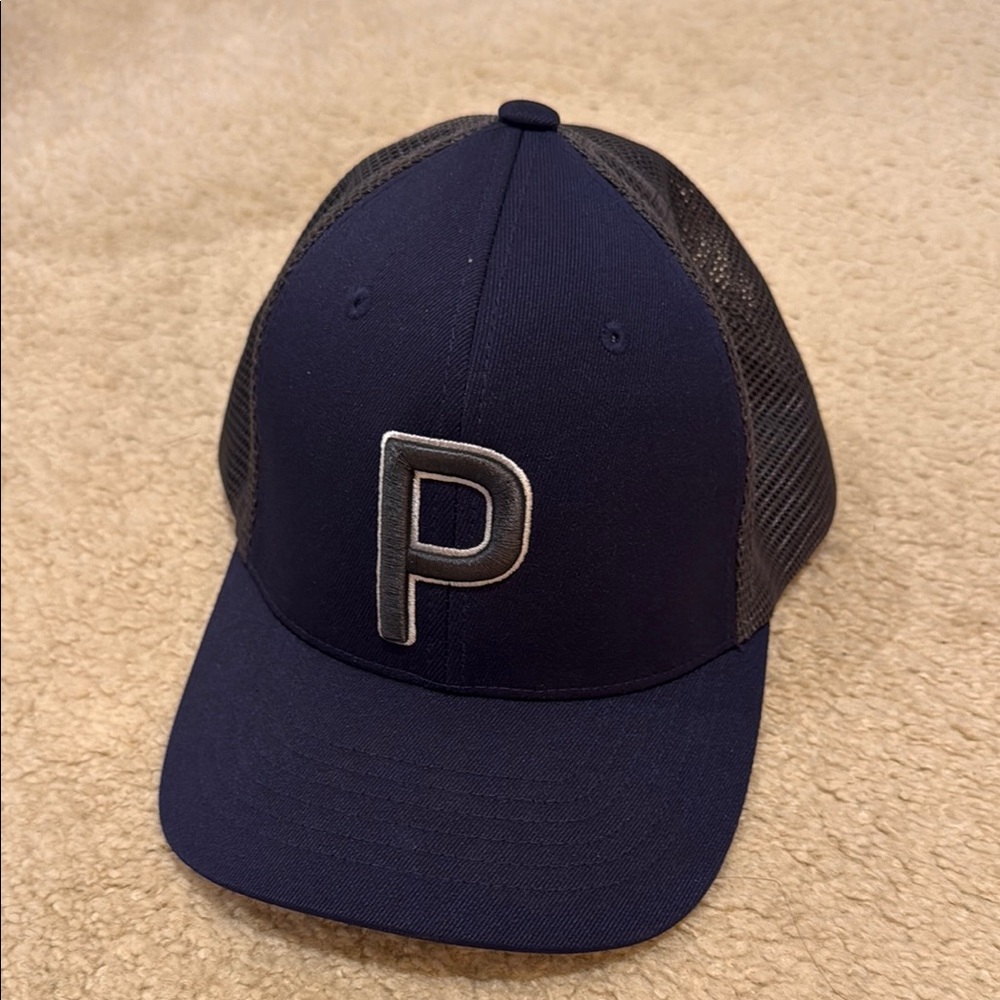 Puma Blue and Gray Snapback Hat